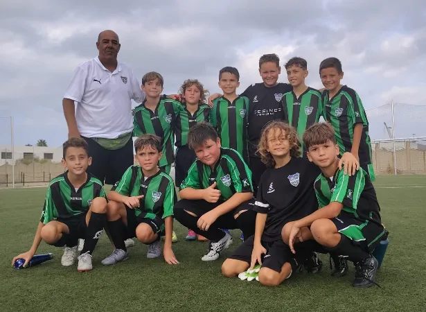 Fotografía del equipo Alevín B del C.D. Sporting Puertorrealeña
