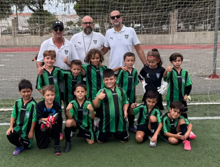 Fotografía del equipo Prebenjamín del C.D. Sporting Puertorrealeña