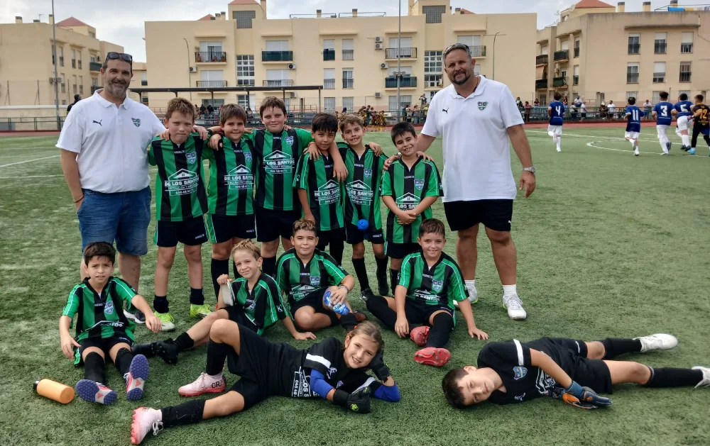 Fotografía del equipo Benjamín del C.D. Sporting Puertorrealeña
